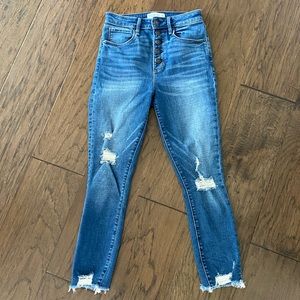 Abercrombie & Fitch high rise jeans